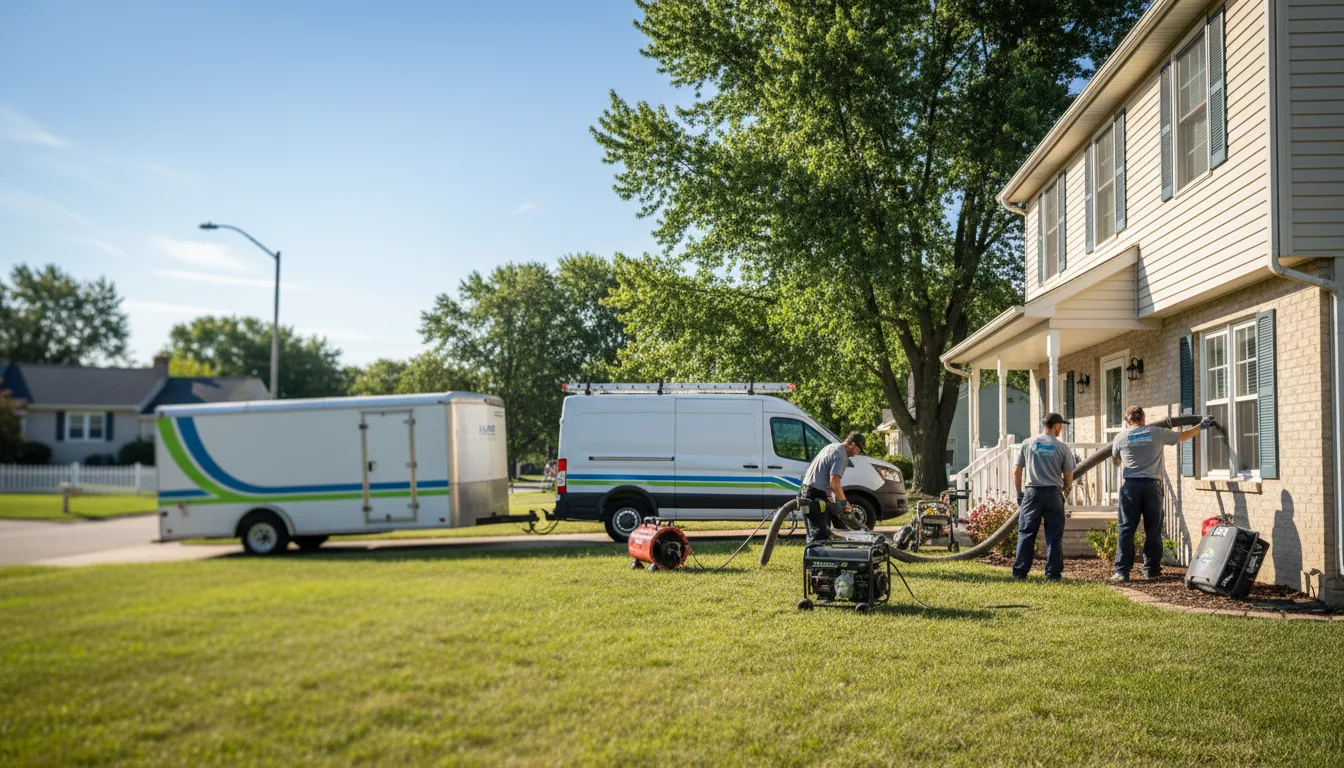 Flooded Basement Restoration And Cleanup With Repair in Verona, MO near me